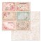Double-Sided Paper Pad-Shabby Rose, 30.5 x 30.5 (12" x 12"), Multicoloured